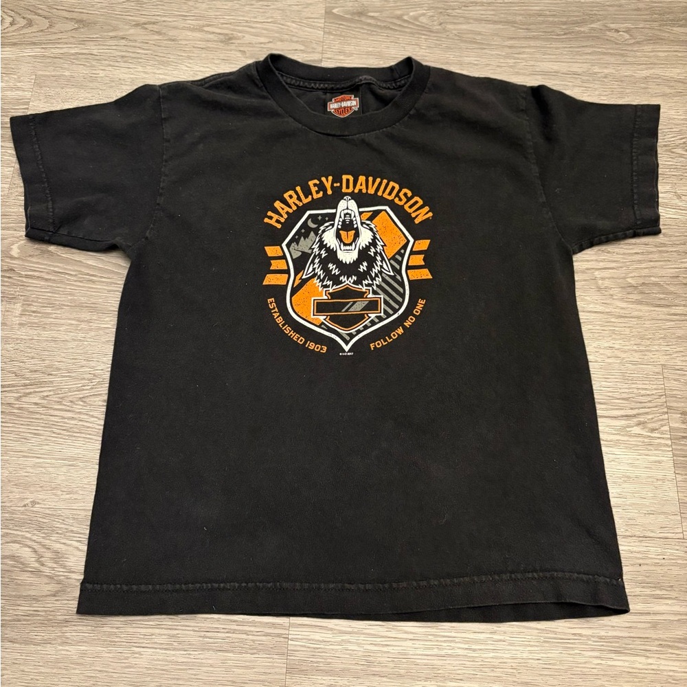 Harley Davidson Bravado T shirt Youth Size M